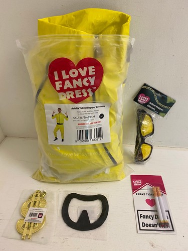 Love fancy dress yellow - love,