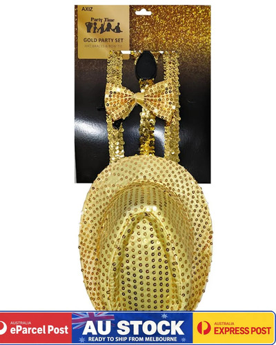 Tm437 sequins gold hat - tm437,